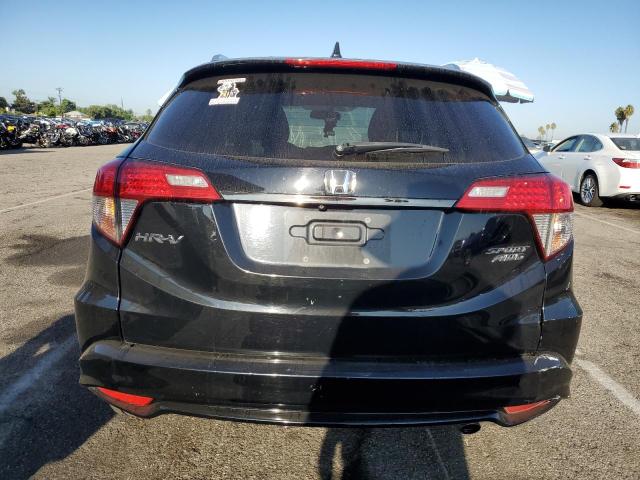 3CZRU6H16KG720617 - 2019 HONDA HR-V SPORT Чорний фото 6