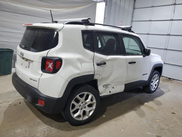 ZACCJBAB2JPJ48357 - 2018 JEEP RENEGADE SPORT WHITE photo 3
