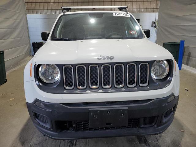 ZACCJBAB2JPJ48357 - 2018 JEEP RENEGADE SPORT WHITE photo 5