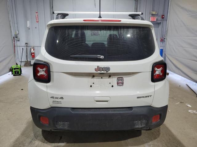 ZACCJBAB2JPJ48357 - 2018 JEEP RENEGADE SPORT WHITE photo 6
