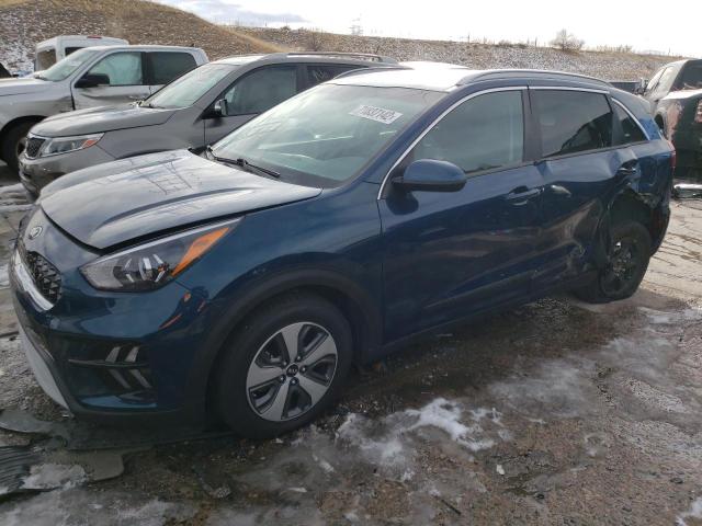 KNDCB3LC3L5364807 - 2020 KIA NIRO LX BLUE photo 1