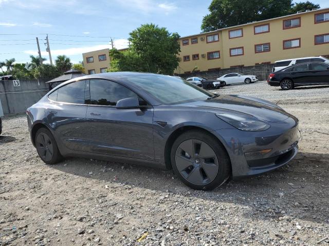 5YJ3E1EA5PF701182 - 2023 TESLA MODEL 3 Gri fotoğraf 4