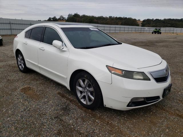19UUA8F55DA007866 - 2013 ACURA TL TECH WHITE photo 4