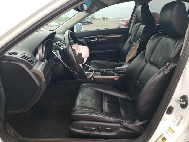 19UUA8F55DA007866 - 2013 ACURA TL TECH WHITE photo 7