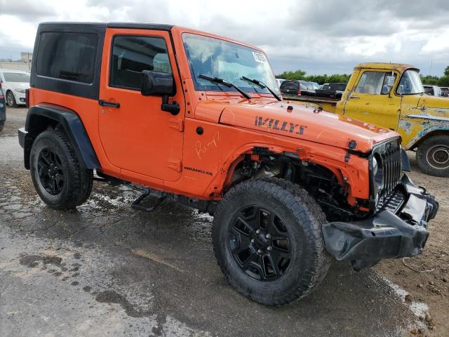 1C4AJWAG1FL582780 - 2015 JEEP WRANGLER SPORT ORANGE photo 4