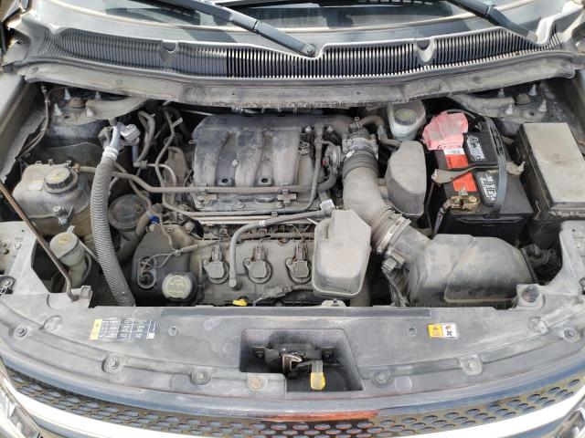 1FM5K7F85FGA07267 - 2015 FORD EXPLORER LIMITED BLACK photo 12