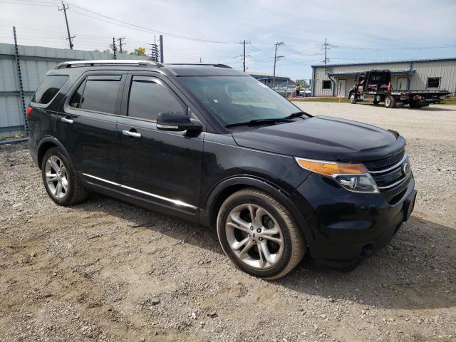 1FM5K7F85FGA07267 - 2015 FORD EXPLORER LIMITED BLACK photo 4