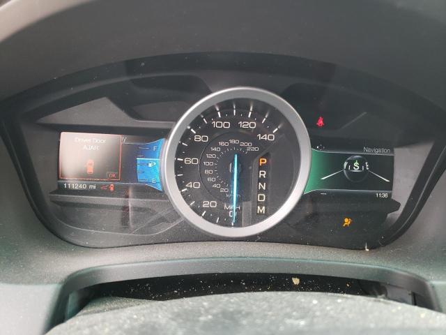 1FM5K7F85FGA07267 - 2015 FORD EXPLORER LIMITED BLACK photo 9