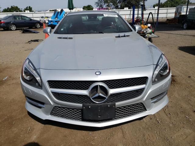 WDDJK7DA6EF026025 - 2014 MERCEDES-BENZ SL 550 SILVER photo 5