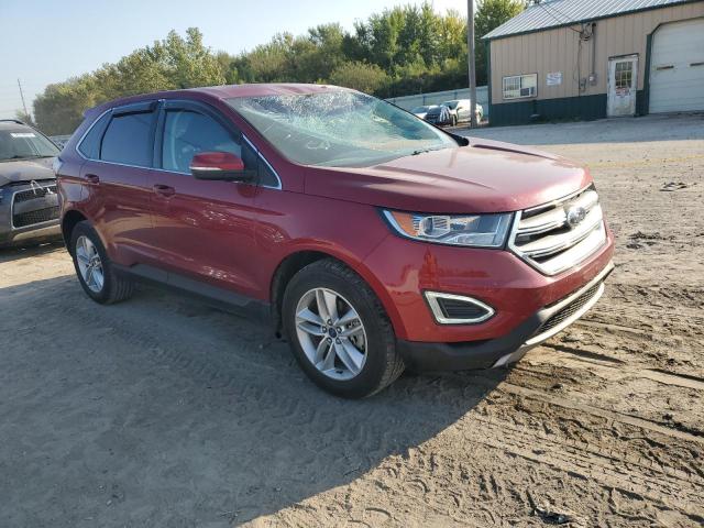 2FMPK3J95HBB09714 - 2017 FORD EDGE SEL MAROON photo 4