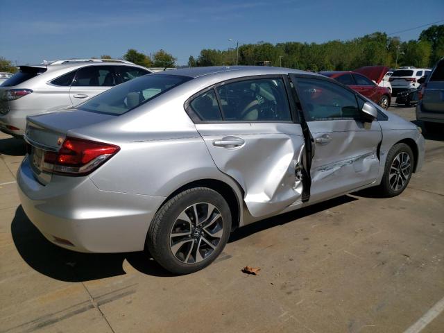 19XFB2F88DE048288 - 2013 HONDA CIVIC EX SILVER photo 3