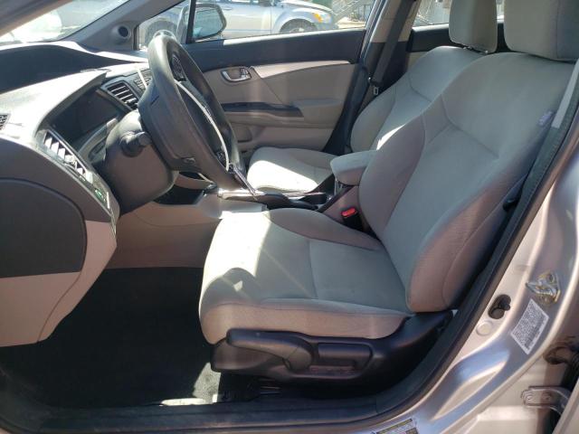 19XFB2F88DE048288 - 2013 HONDA CIVIC EX SILVER photo 7