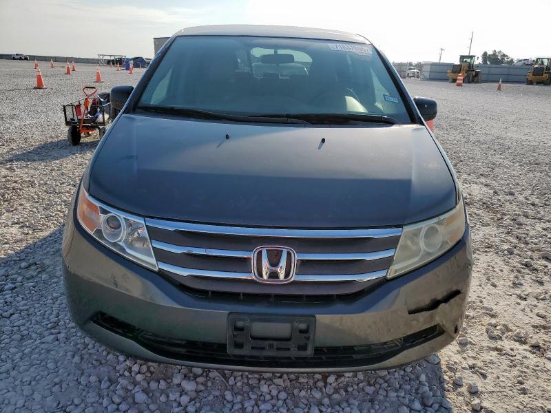 5FNRL5H43DB066410 - 2013 HONDA ODYSSEY EX GRAY photo 5