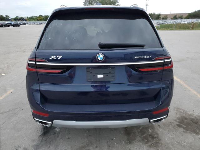 5UX23EM07P9N82223 - 2023 BMW X7 XDRIVE40I BLUE photo 6