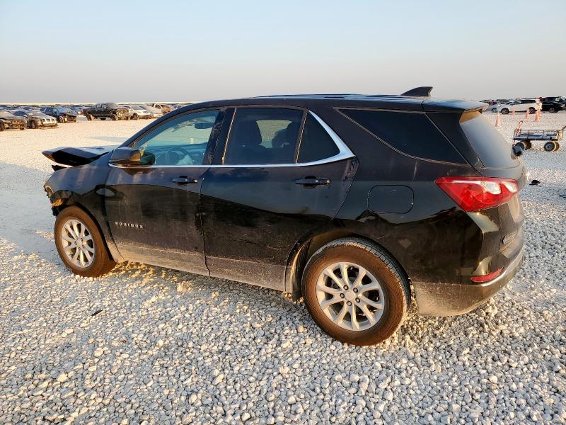 3GNAXJEV7JL100523 - 2018 CHEVROLET EQUINOX LT Czarny zdjęcie 2