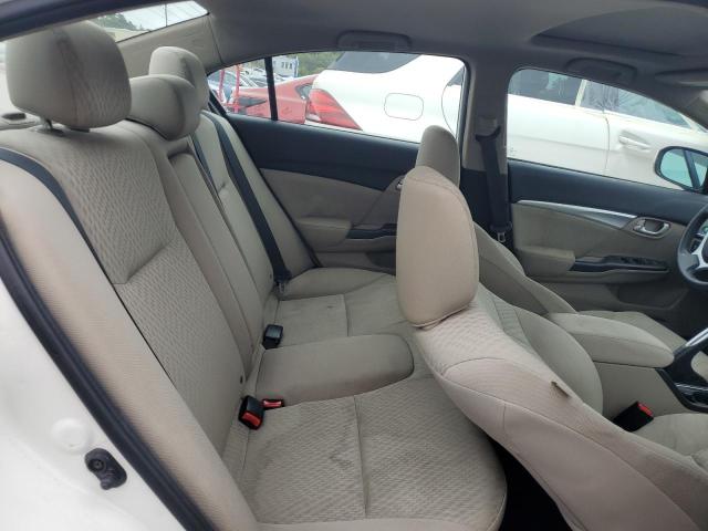 19XFB2F86FE217940 - 2015 HONDA CIVIC EX WHITE photo 10