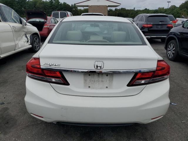 19XFB2F86FE217940 - 2015 HONDA CIVIC EX WHITE photo 6