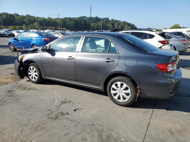 2T1BU4EE3DC108276 - 2013 TOYOTA COROLLA BASE GRAY photo 2