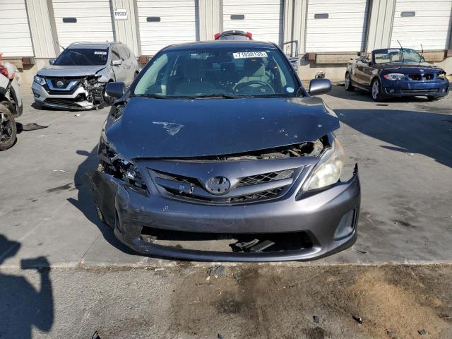 2T1BU4EE3DC108276 - 2013 TOYOTA COROLLA BASE GRAY photo 5