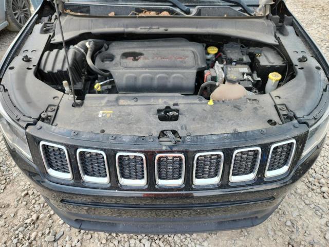 3C4NJDBB1JT422954 - 2018 JEEP COMPASS LATITUDE BLACK photo 12