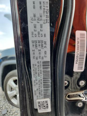 3C4NJDBB1JT422954 - 2018 JEEP COMPASS LATITUDE BLACK photo 14