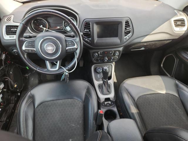 3C4NJDBB1JT422954 - 2018 JEEP COMPASS LATITUDE BLACK photo 8