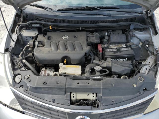 3N1BC1CP9BL495533 - 2011 NISSAN VERSA S SILVER photo 11