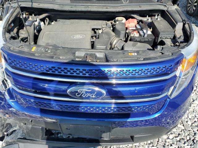 1FM5K8F89DGA05847 - 2013 FORD EXPLORER LIMITED Blau Foto 12