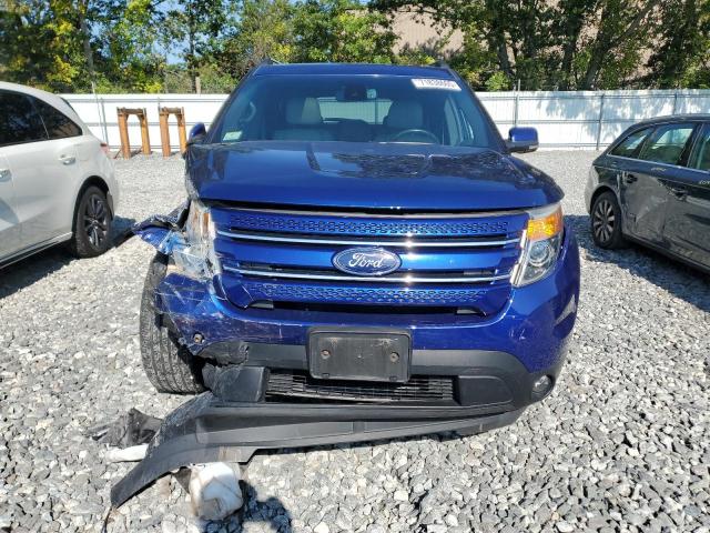 1FM5K8F89DGA05847 - 2013 FORD EXPLORER LIMITED Blau Foto 5