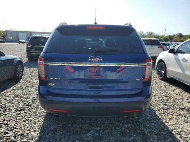 1FM5K8F89DGA05847 - 2013 FORD EXPLORER LIMITED Blau Foto 6