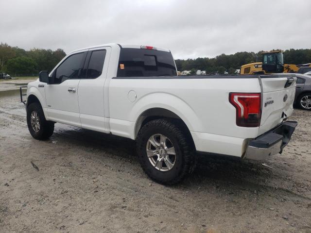 1FTEX1CP5FFA57591 - 2015 FORD F150 SUPER CAB WHITE photo 2