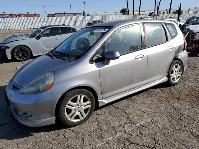 JHMGD38668S042975 - 2008 HONDA FIT SPORT SILVER photo 1