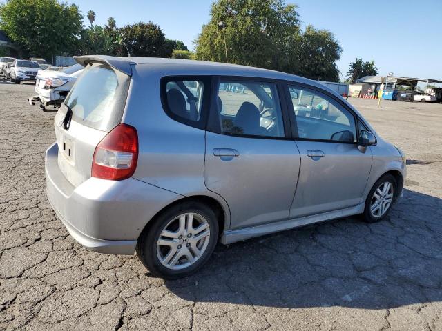 JHMGD38668S042975 - 2008 HONDA FIT SPORT SILVER photo 3