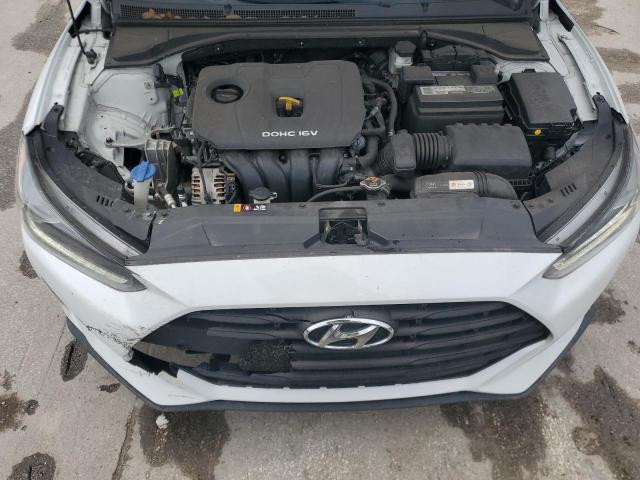 KMHTG6AF6LU030028 - 2020 HYUNDAI VELOSTER BASE WHITE photo 11