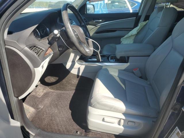 5FRYD4H54HB020424 - 2017 ACURA MDX TECHNOLOGY Blau Foto 7