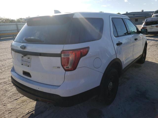 1FM5K8ARXGGC35899 - 2016 FORD EXPLORER POLICE INTERCEPTOR WHITE photo 3