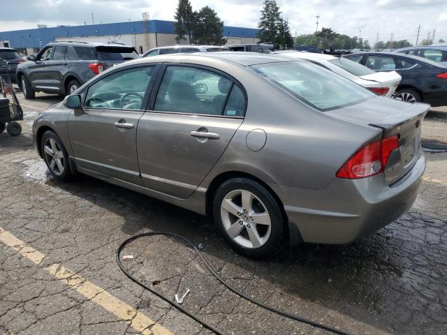 1HGFA16836L109457 - 2006 HONDA CIVIC EX GRAY photo 2