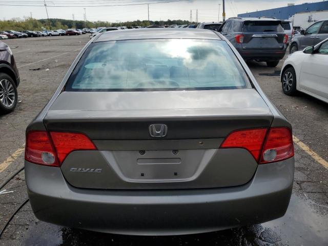 1HGFA16836L109457 - 2006 HONDA CIVIC EX GRAY photo 6