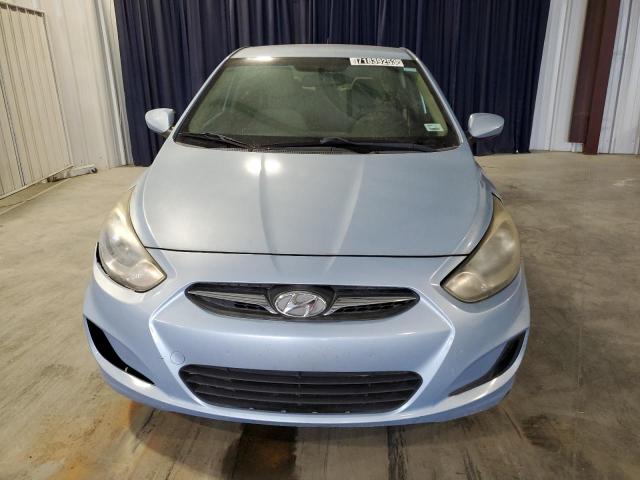 KMHCT4AE4DU395185 - 2013 HYUNDAI ACCENT GLS BLUE photo 5