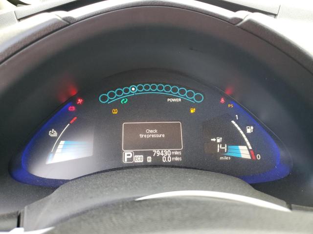 1N4AZ0CP7FC314549 - 2015 NISSAN LEAF S BLUE photo 9