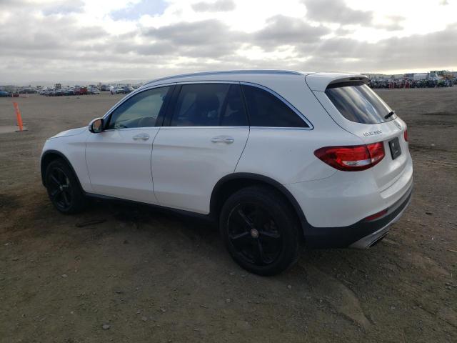 WDC0G4JBXGF008370 - 2016 MERCEDES-BENZ GLC 300 WHITE photo 2