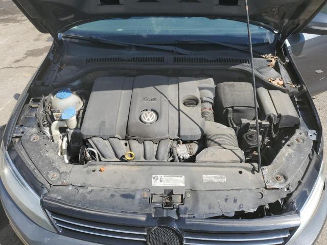 3VWDP7AJ1DM452438 - 2013 VOLKSWAGEN JETTA SE GRAY photo 11