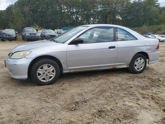 1HGEM22104L038362 - 2004 HONDA CIVIC DX VP SILVER photo 1