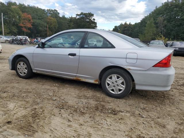 1HGEM22104L038362 - 2004 HONDA CIVIC DX VP SILVER photo 2