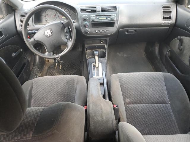 1HGEM22104L038362 - 2004 HONDA CIVIC DX VP SILVER photo 8