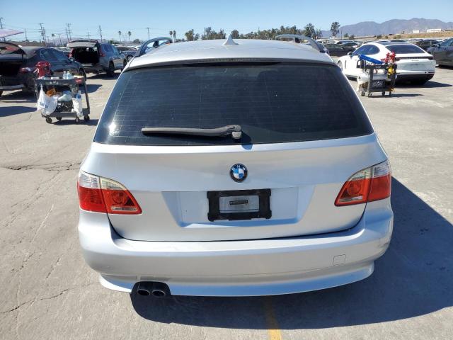WBANN73556CN02059 - 2006 BMW 530 XIT SILVER photo 6