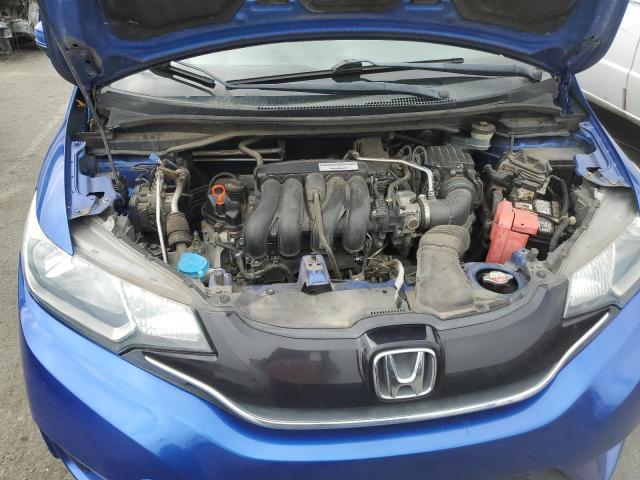 3HGGK5H8XFM771699 - 2015 HONDA FIT EX BLUE photo 11