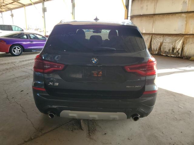 5UXTR7C54KLR44872 - 2019 BMW X3 SDRIVE30I CHARCOAL photo 6