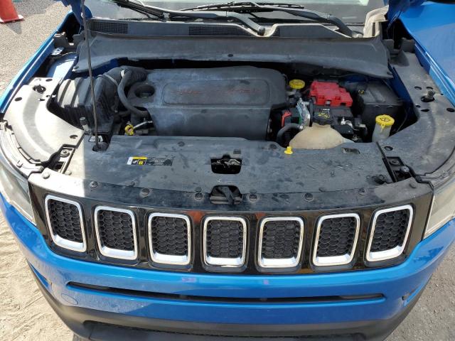 3C4NJCBB5KT711444 - 2019 JEEP COMPASS LATITUDE BLUE photo 12