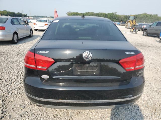 1VWCN7A32DC086848 - 2013 VOLKSWAGEN PASSAT SEL BLACK photo 6